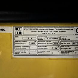 Schubmaststapler gebraucht: Hyster Schubmaststapler R1.4 Hyster R1.4 * Schubmaststapler