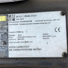 Hyster RS45-31CH * Reach-Stacker