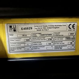 Schubmaststapler gebraucht: Hyster Schubmaststapler R1.6 Hyster R1.6 * Schubmaststapler