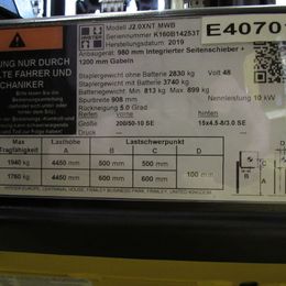 Hyster J2.0XNT MWB * 4-Rad Elektrostapler