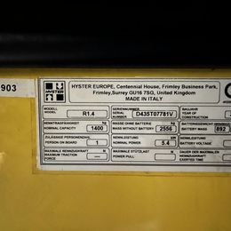 Schubmaststapler gebraucht: Hyster Schubmaststapler R1.4 Hyster R1.4 * Schubmaststapler