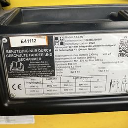 Frontstapler gebraucht: Hyster 3-Rad Elektrostapler A.1.3XNT Hyster A.1.3XNT * 3-Rad Elektrostapler